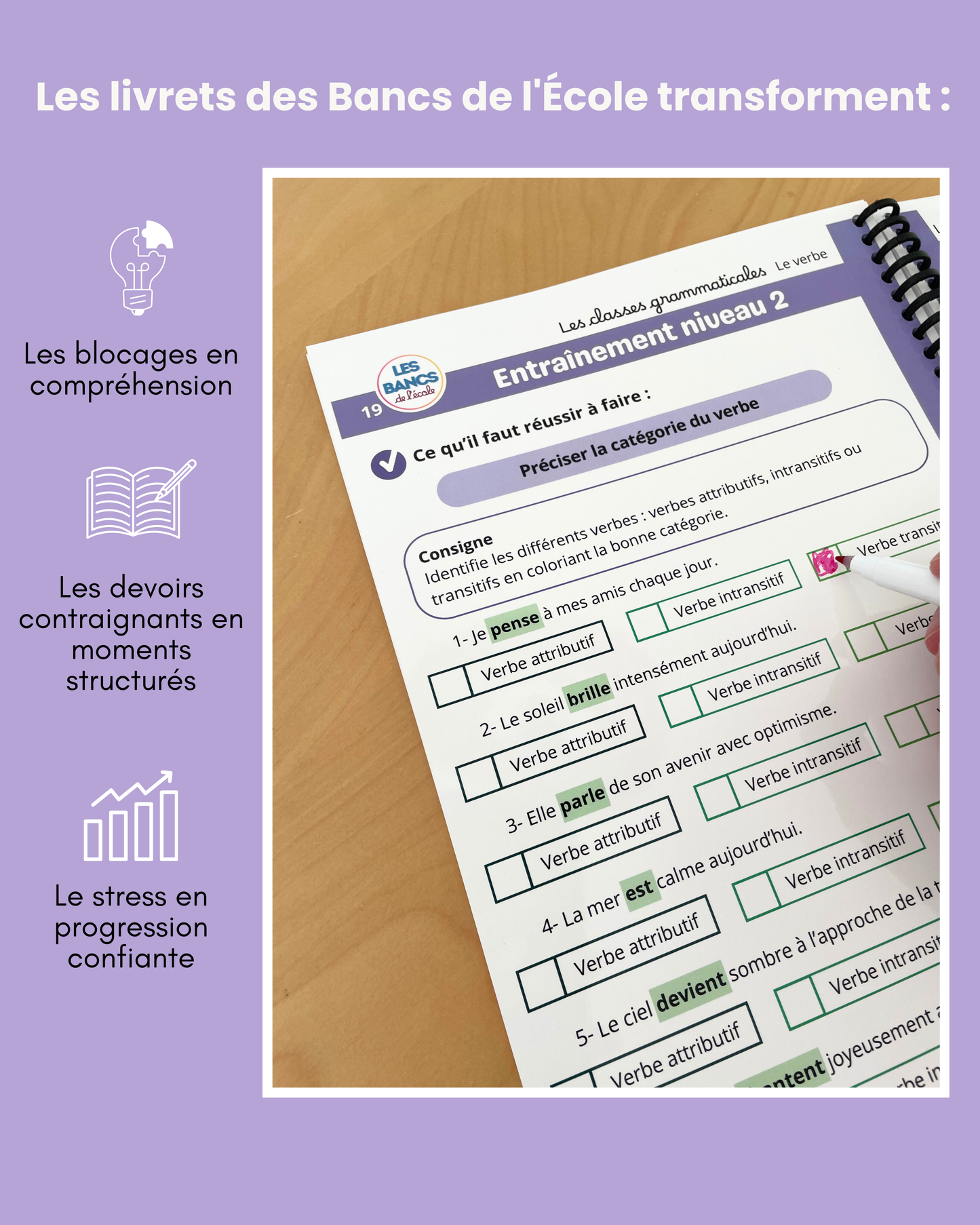 Les classes grammaticales