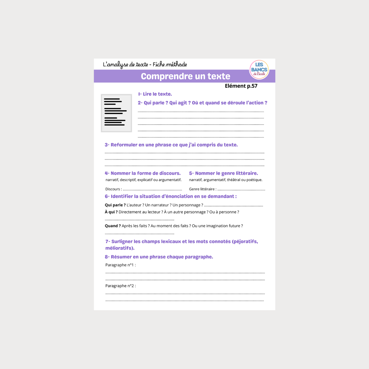 Nouveauté ! L'analyse de texte PDF