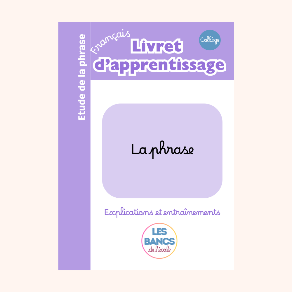 La phrase PDF - Licence enseignant