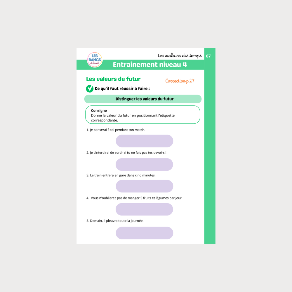 Toute la conjugaison PDF - Licence classe