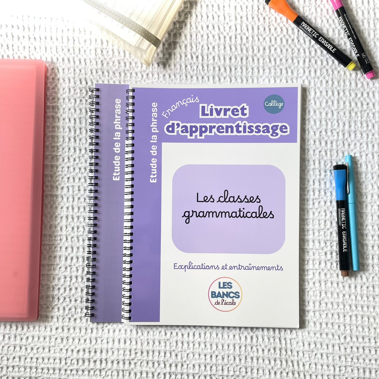 Les classes grammaticales - Livret effaçable