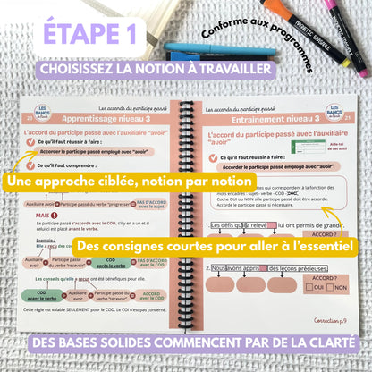 Les accords - Livret effaçable