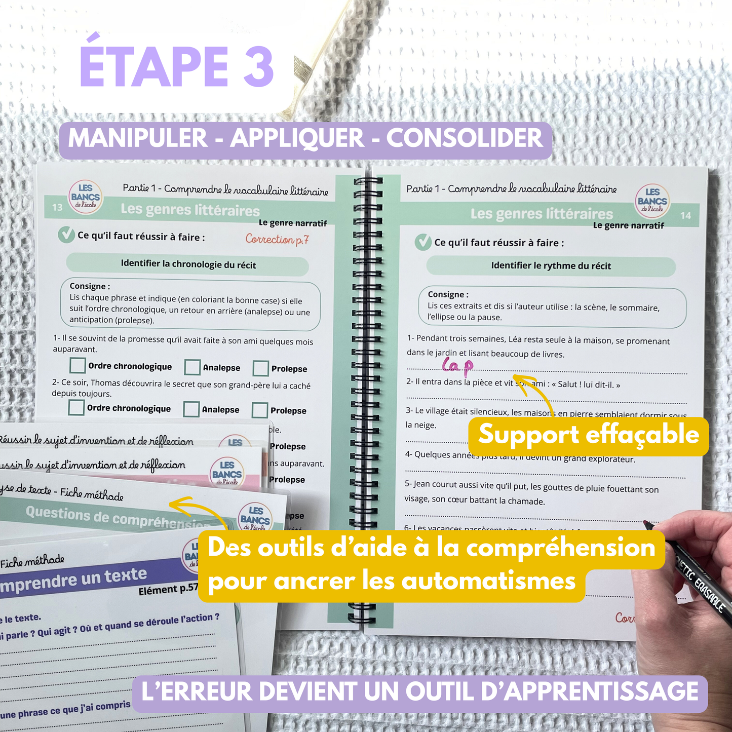 Pack - Les 5 livrets effaçables