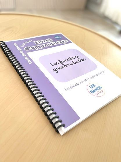 Les fonctions grammaticales