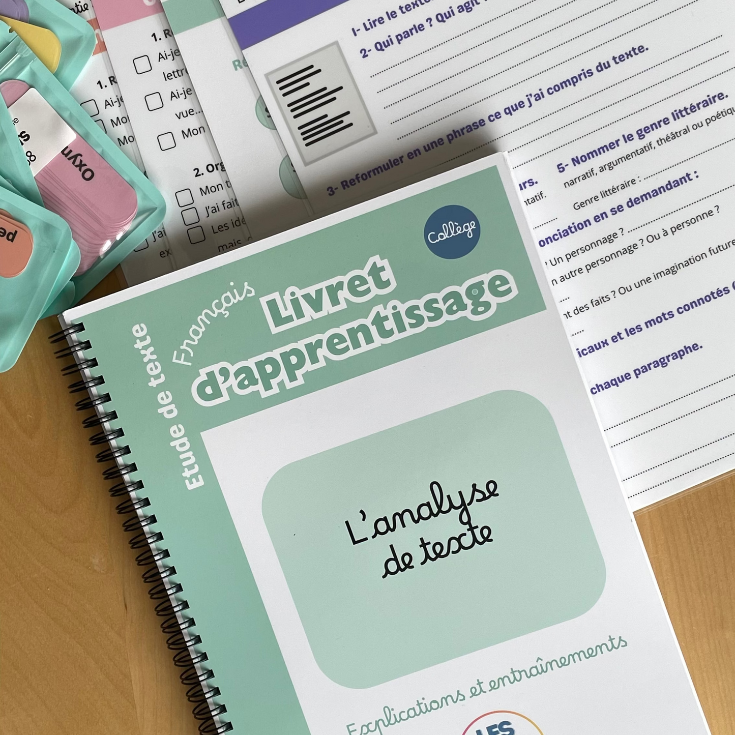 Pack 6 livrets effaçables dont 1 offert