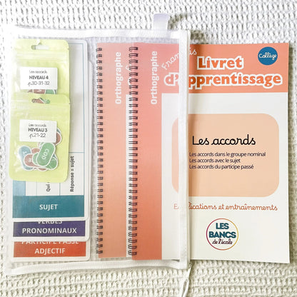 Les accords - Pochette d'apprentissage
