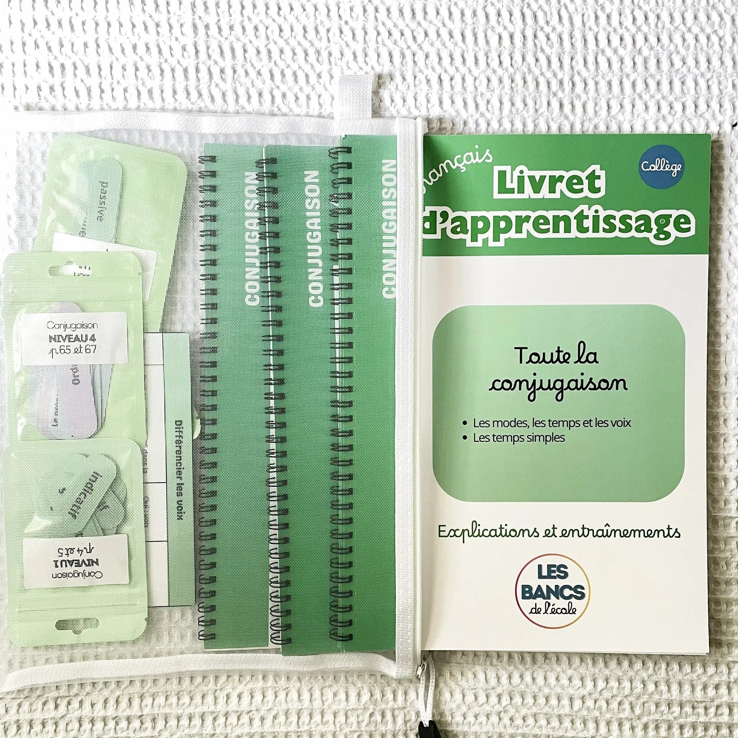 Toute la conjugaison - Pochette d'apprentissage