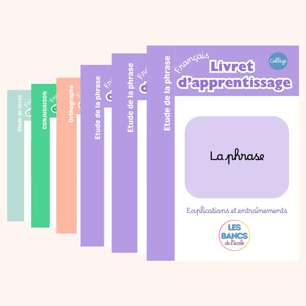 Pack collection complète PDF - Licence enseignant